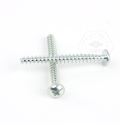 <a href=http://www.hsshengquan.com/ target='_blank'>工業(yè)熊</a>10B21碳鋼環(huán)保藍白鋅(48/72h)十字盤(pán)頭帶墊平尾塑膠件專(zhuān)用自攻釘Q/GYX